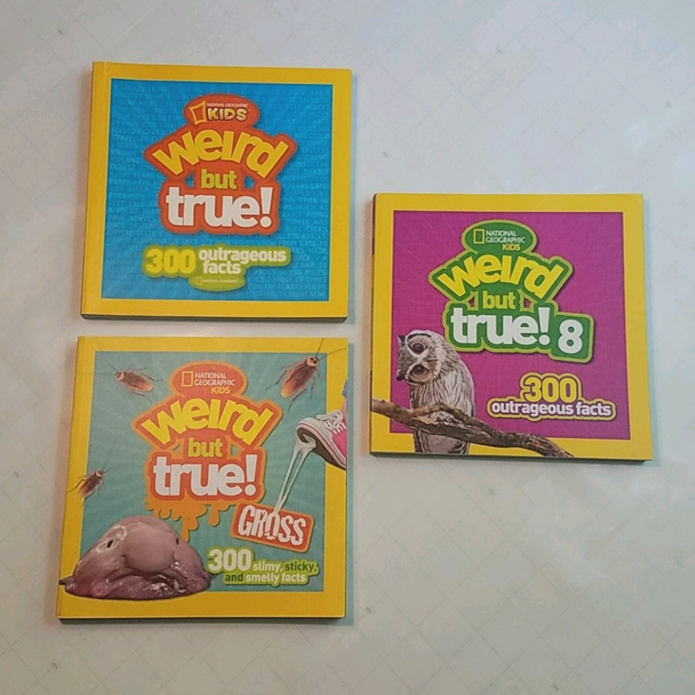 3 Book Bundle - Weird But True